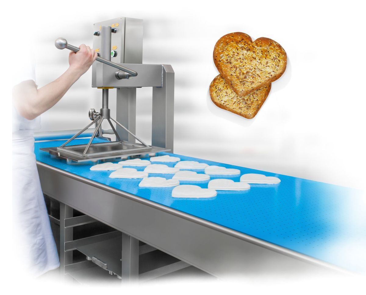 Die Feingebäcklinie, eine einfache und flexible Lösung für Formteile aller Art Die Feingebäcklinie, eine einfache und flexible Lösung für Formteile aller Art